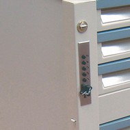 Medical Cart Lock Assemblies