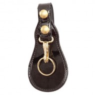 JOCEL/™ Leather 3 Zipper Pockets Wallet Coin Change Pouch Purse Bag with Key Ring